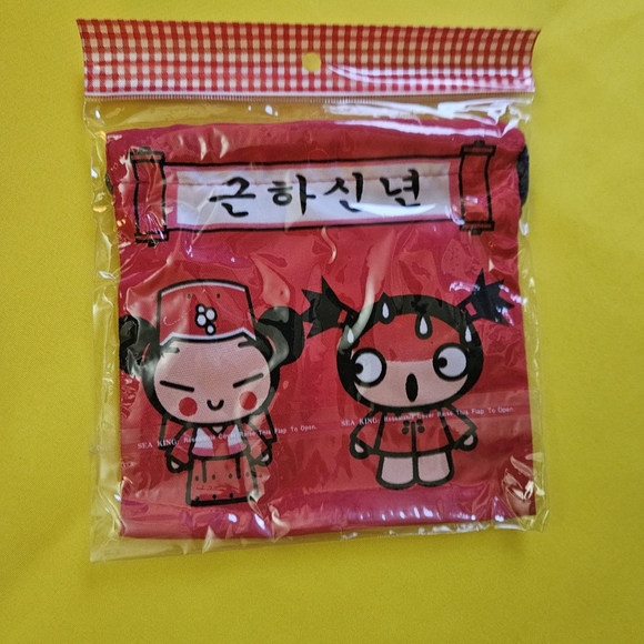 Pucca Japan Bag Red Unbranded Dry Storage Pouch - Picture 2 of 3